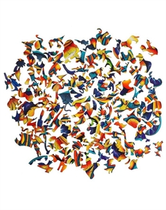 Пазл деревянный фигурный «Царский тигр», 168 элементов Puzzle