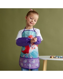 Фартук с нарукавниками детский «Ариэль», Принцессы, 49×39 см Disney