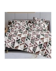 Комплект постельного белья Alleri Эко Сатин Евро / СС-529