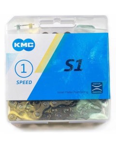 Цепь велосипедная KMC S1 1/2"X1/8"X112L (в боксе) Kmc chain