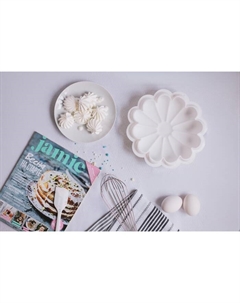 Форма для муссовых десертов и выпечки «Ромашка», силикон, 22×4.5 см, белая Konfinetta