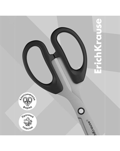 Ножницы Top Model, 21 см, блистер, увеличенная толщина лезвий, чёрные Erichkrause