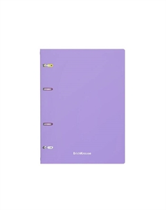 Тетрадь на кольцах А5, 80 листов в клетку «Pastel», пластиковая обложка, блок офсет, белизна 100%, МИКС Erichkrause