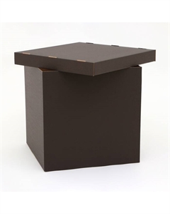Коробка для воздушных шаров, Чёрная 60×60×60 см Upak land