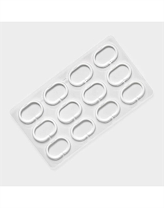 Штора для ванной «Градиент», 180×180 см, EVA, голубая Savanna