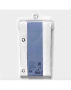 Штора для ванной «Классик», с люверсами, 180×180 см, EVA, белая Savanna