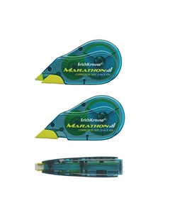 Корректирующая лента 5 мм × 12 м, Marathon, корпус морская волна, блистер Erichkrause