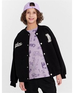 Футболка для мальчиков лавандовая с принтом Mark formelle