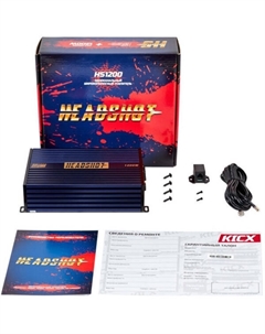 Автомобильный усилитель HeadShot 1200 Kicx