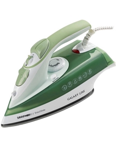 Утюг GL 6134 (зеленый с белым) Galaxy line