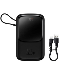Внешний аккумулятор PPQD060101 Qpow Pro 10000mAh 22.5W Black (PPQD2-10C) Baseus