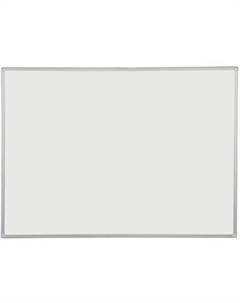 Доска магнитно-маркерная 60x90см лак белый алюминиевая рама Silwerhof