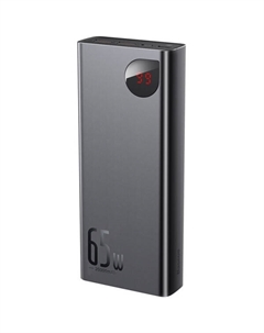 Внешний аккумулятор Adaman Metal Digital Display PPIMDA-D01 20000mAh (черный) Baseus