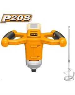 Строительный миксер MXLI2001 (без АКБ и ЗУ) Ingco