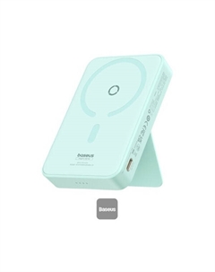 Внешний аккумулятор MagPro Magsafe 5000mAh 20W (мятный) Baseus