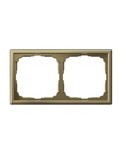 Рамка ArtGallery 2-местная золото GAL001602 Systeme electric