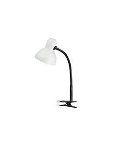 Светильник настольный (прищепка) Флинт-ПШ 40Вт Е27 бел НДБ38-40-002 Трансвит