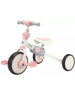 Беговел Flint BG-F-109-4 (белый/розовый) Bubago