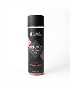Гель для душа парфюмированный CODE CERISE 200 S parfum & cosmetics