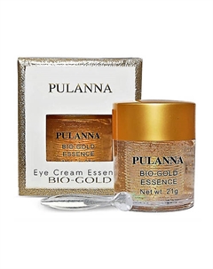 Крем для век от морщин с золотом, гиалуроновой кислотой, кофеином 21 Pulanna