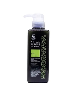 Крем для волос разглаживающий для кудрявых волос экстракт алоэ 400 Spa treatment