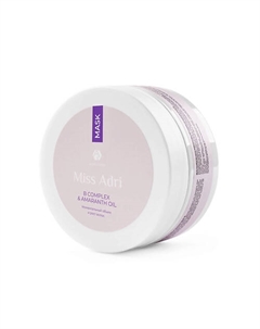 Маска для объёма волос Miss Adri B complex & amaranth oil 200 мл Adricoco