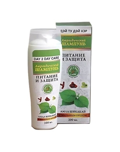 Аюрведический шампунь для волос "ПИТАНИЕ И ЗАЩИТА" с Амла и Шикакай 200 Day 2 day care