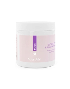 Маска для объёма волос Miss Adri B complex & amaranth oil 200 мл Adricoco