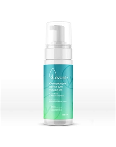 Очищающая пенка от прыщей и акне с AHA кислотами 165 Levosh