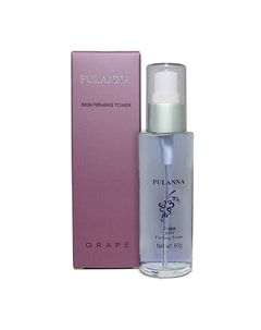 Тонер для лица укрепляющий с виноградом и гиалуроновой кислотой 60 Pulanna