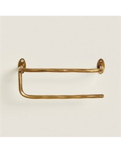 Держатель для туалетной бумаги золотистого цвета Zara home