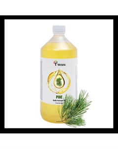 Массажное масло для тела «Сосна», натуральное 1000 Verana by hands of nature