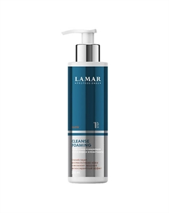 Крем-пенка очищающая c алоэ вера и аллантоином CLEANSE FOAMING, 200 мл 200 Lamar professional