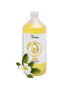 Массажное масло для тела «Тиаре», натуральное 1000 Verana by hands of nature