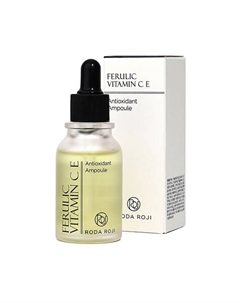 Сыворотка с феруловой кислотой и витаминами С и Е Ferulic Vitamin C E Antioxidant Ampoule 30 Roda roji
