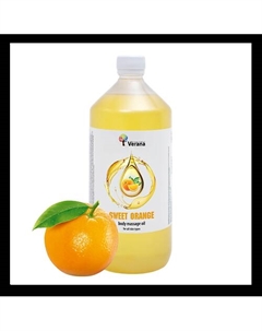 Массажное масло для тела «Сладкий Апельсин», натуральное 1000 Verana by hands of nature