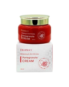 Отбеливающий крем для лица против морщин с экстрактом граната 100 Deoproce