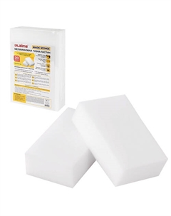 Губка-ластик МЕЛАМИНОВАЯ для кухни Laima