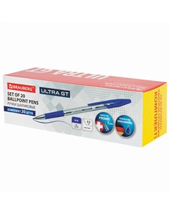 Ручка шариковая с грипом "ULTRA GT" Brauberg