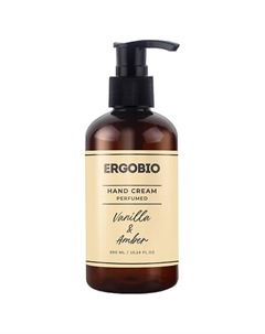 Крем для рук ваниль и амбра 300 Ergobio
