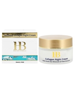 Крем для лица ночной с коллагеном (укрепляющий) 50 H & b