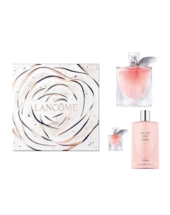 Набор La Vie Est Belle: Парфюмерная вода + Лосьон для тела + Миниатюра парфюмерной воды 1 Lancome