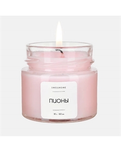 Aроматическая свеча Пионы 100 Smellhome