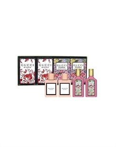 Набор миниатюр парфюмерной воды: Bloom + Flora Gorgeous Gardenia 1 Gucci