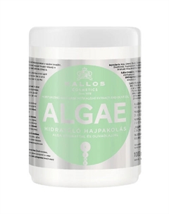 Маска Algae увлажняющая с экстрактом водорослей и оливковым маслом 1000 Kallos cosmetics