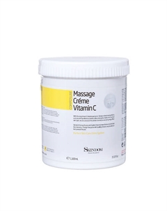 Массажный крем для лица с витамином С 1100 Skindom