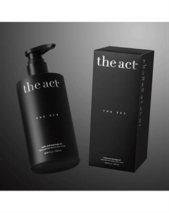 Массажное масло для тела интимное THE SEX 250 The act