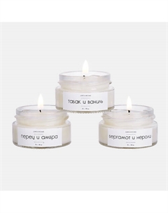 Свечи Ароматические для дома, Подарочный набор 150 Smellhome