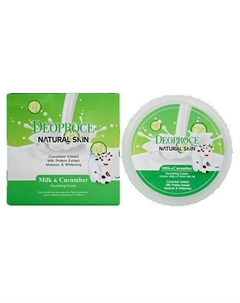 Питательный крем для лица и тела с экстрактом огурца и молока 100 Deoproce