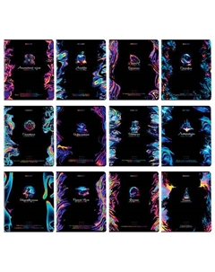 Тетради предметные комплект BLUR Brauberg